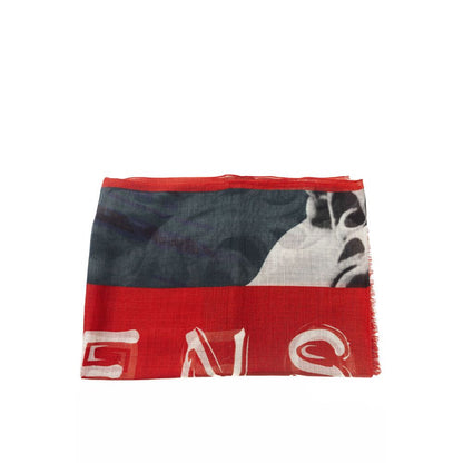 Multicolor Wool Men Scarf