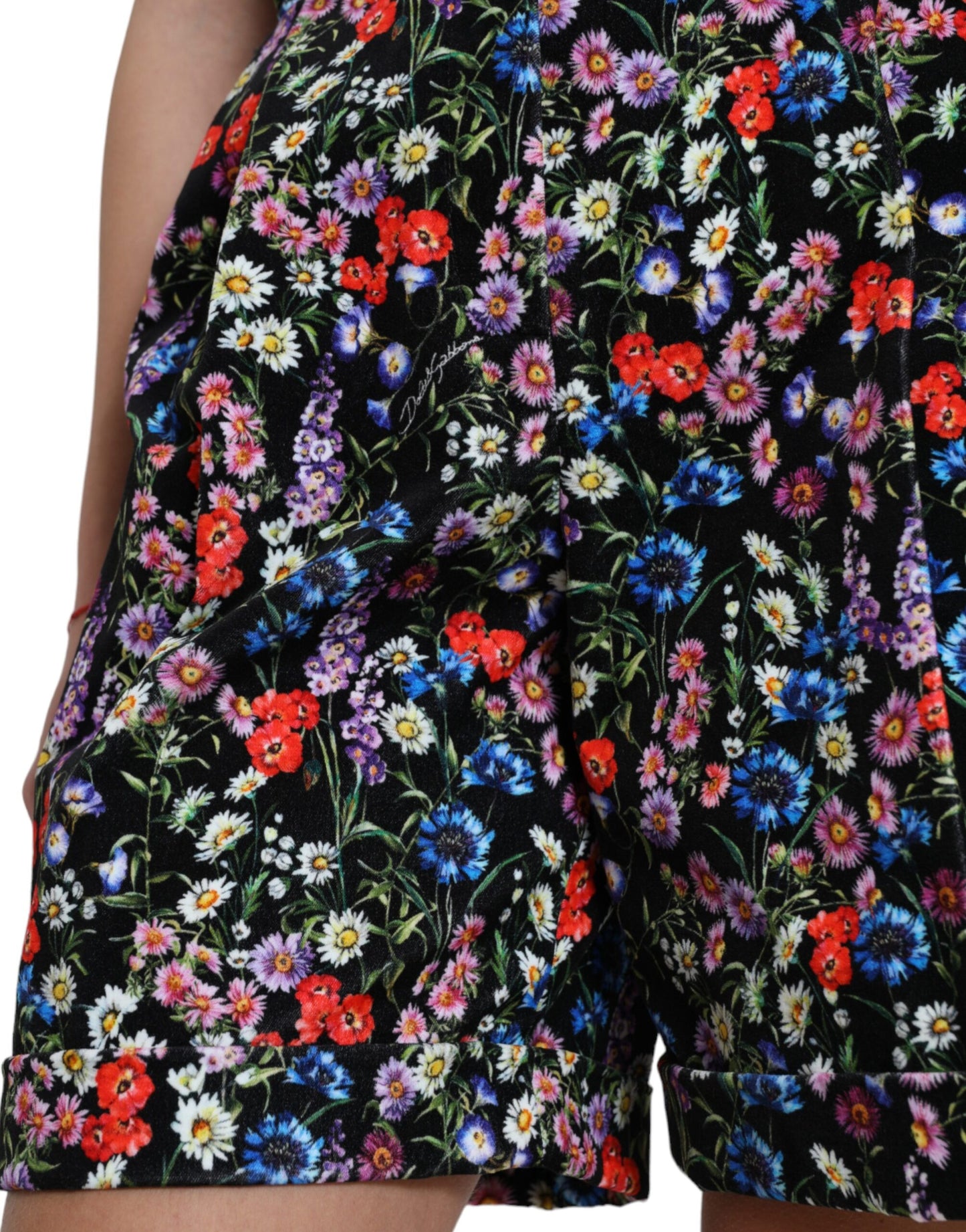 Chic Floral High Waist Hot Pants Shorts