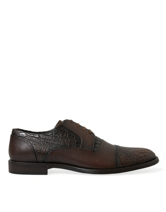 Elegant Textured Leather Oxford Dress Shoes