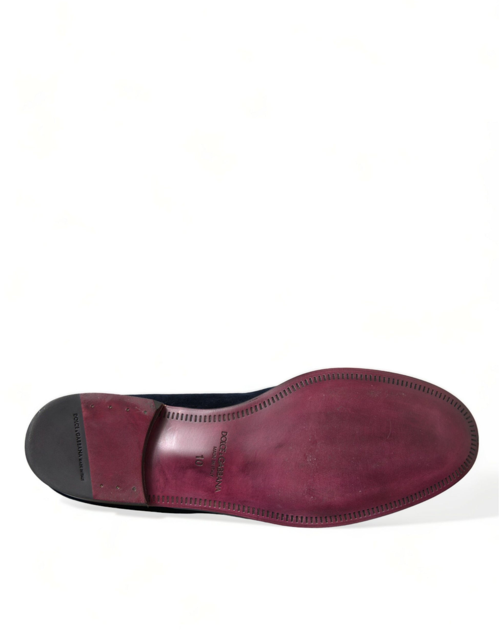 Elegant Black Velvet Loafers for Men