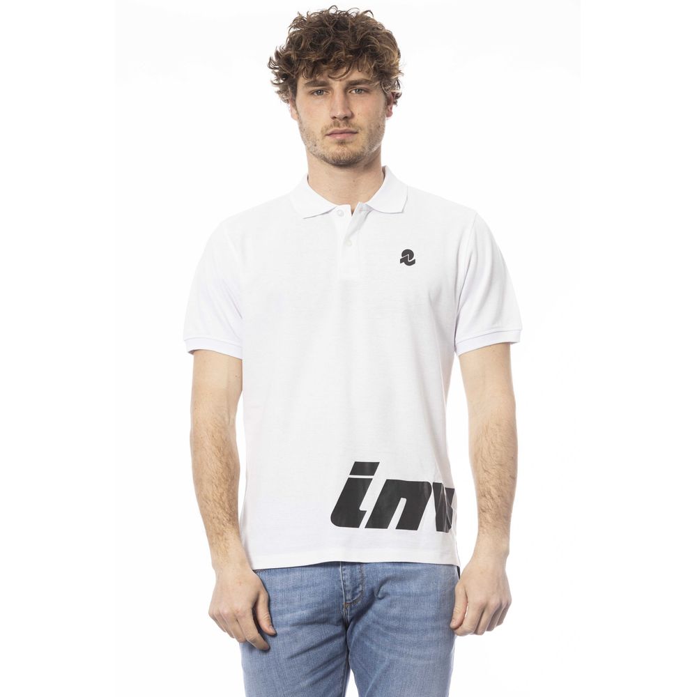 White Cotton Mens Polo Shirt