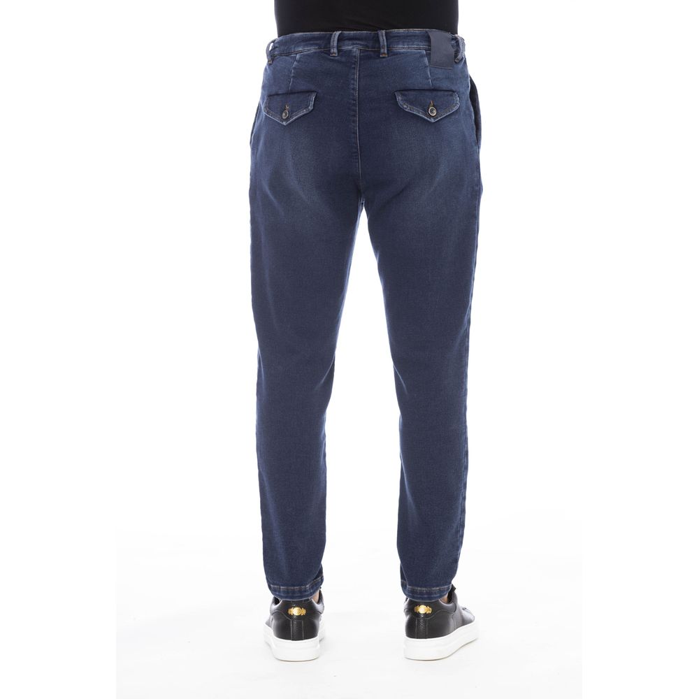 Blue Cotton Men Jeans