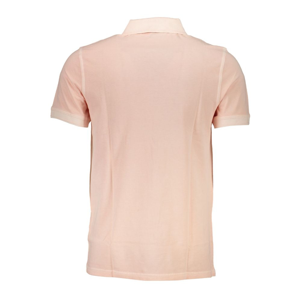 Elegant Slim Fit Pink Polo Shirt