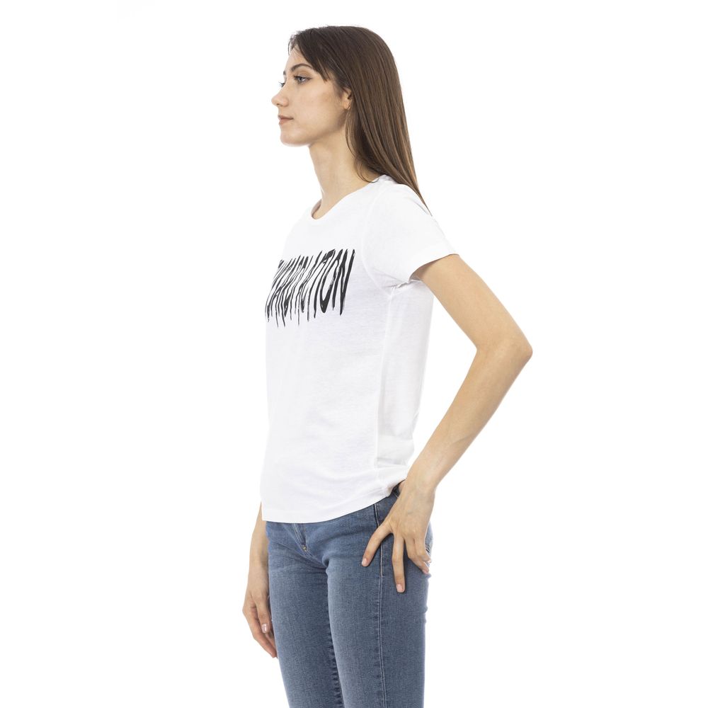 White Cotton Women Top