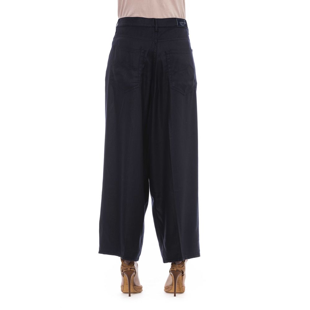 Black Cotton Women Pant