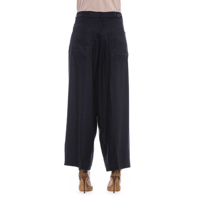 Black Cotton Women Pant