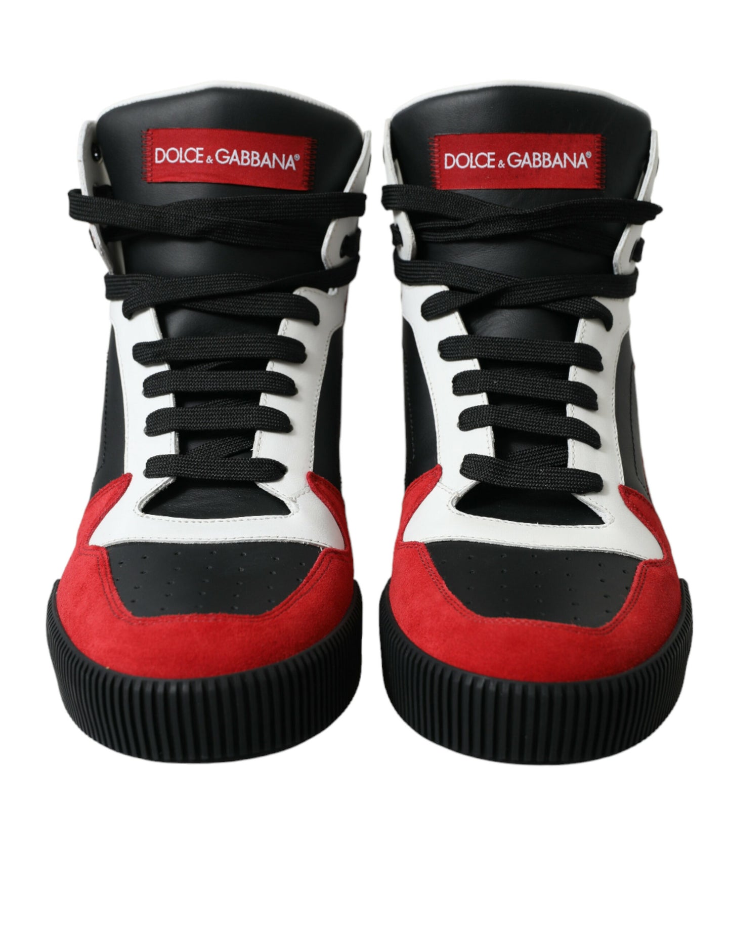 Debonair Calfskin High-Top Sneakers