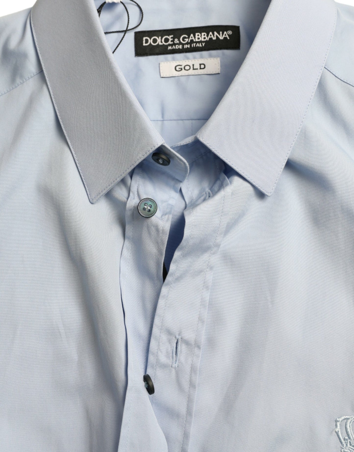 Elegant Slim Fit Sky Blue Dress Shirt