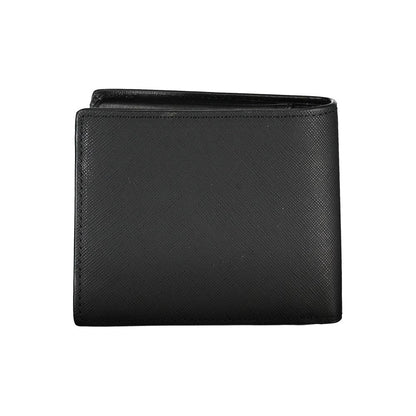 Elegant Leather Two-Compartment Wallet