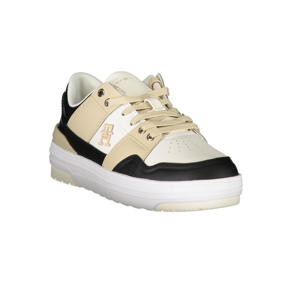 White Leather Women Sneaker