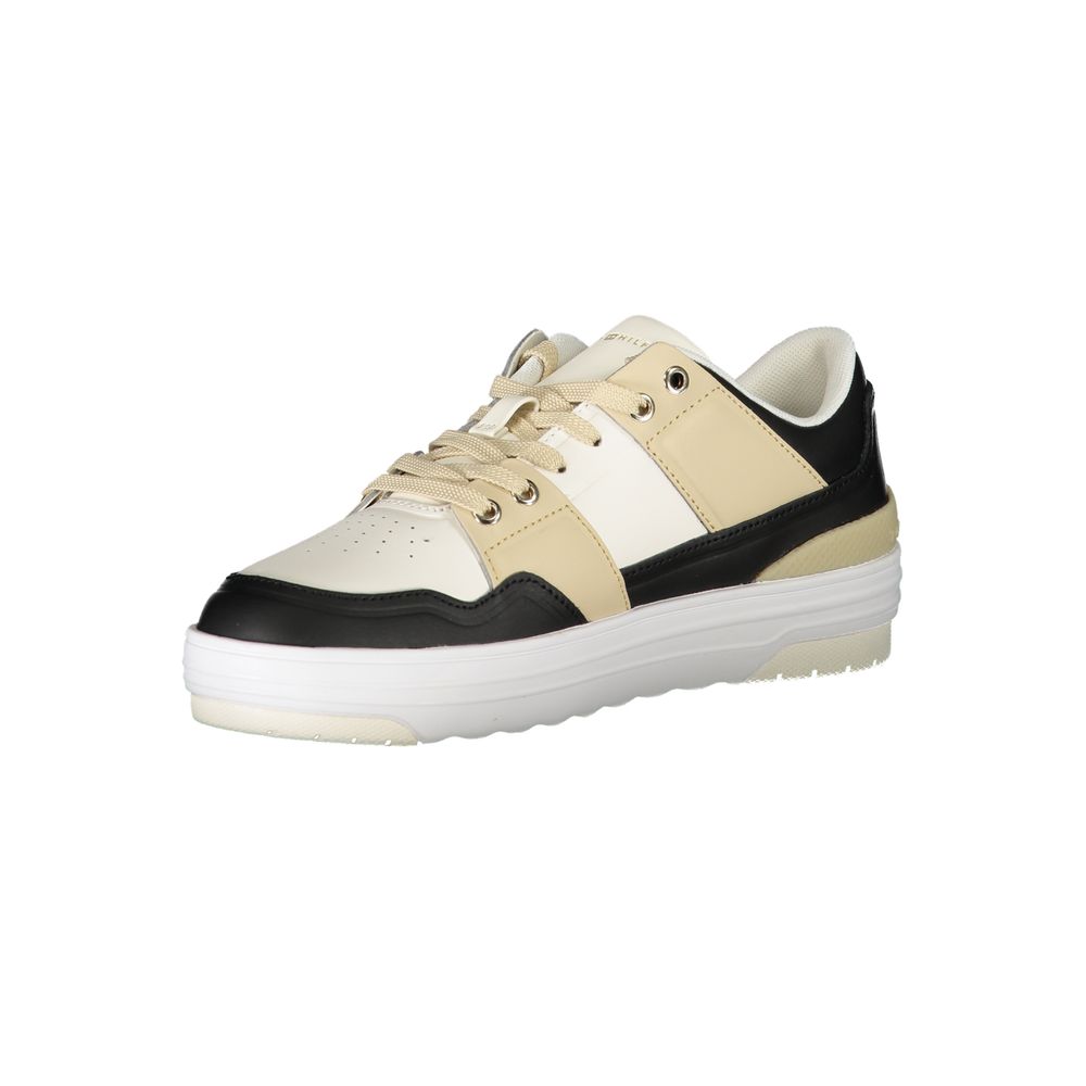 White Leather Women Sneaker