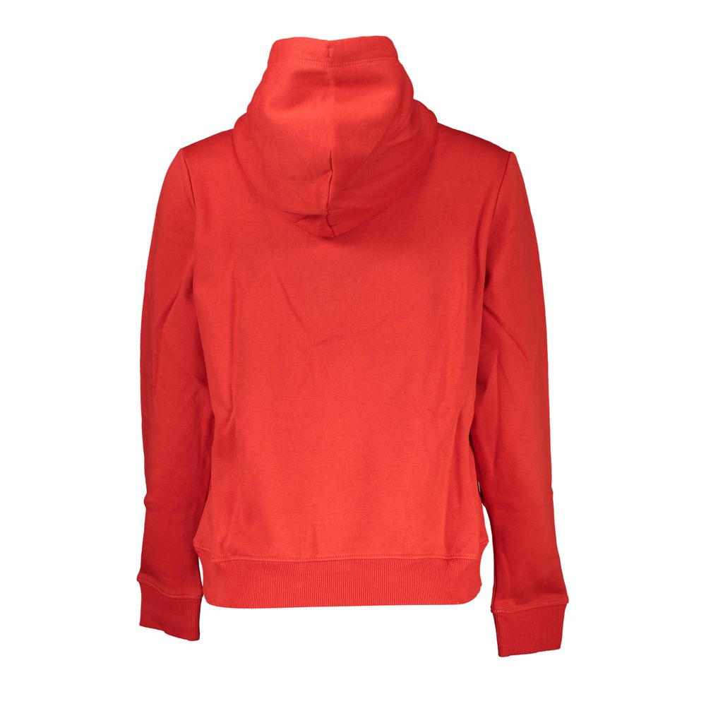 Red Cotton Women Sweater