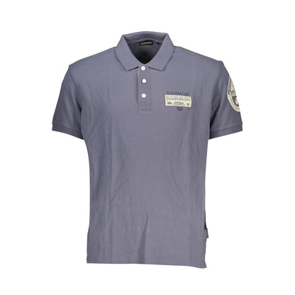 Elegant Contrast Detail Polo Shirt