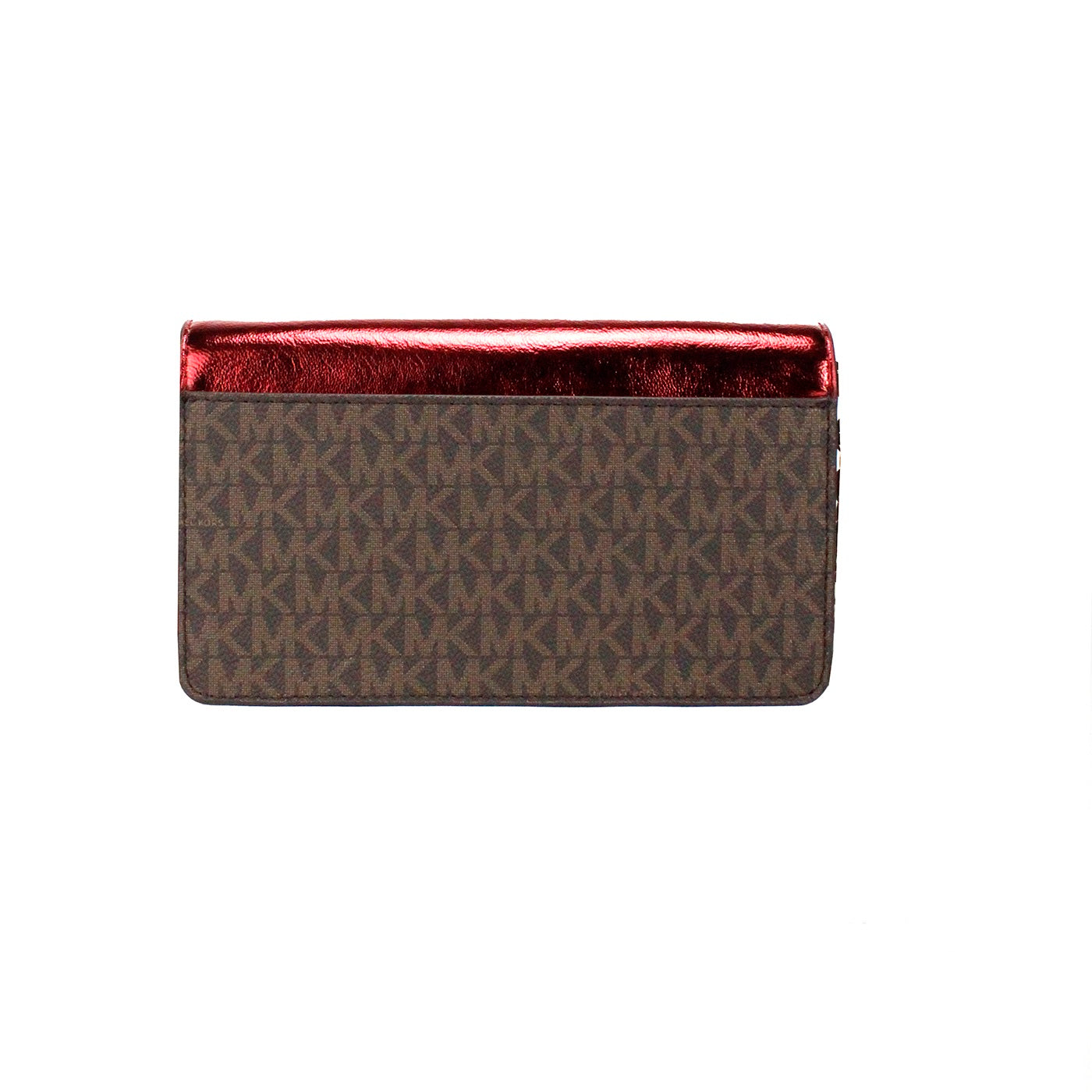 Jet Set Travel Crimson Small Flap Clutch Crossbody Bag