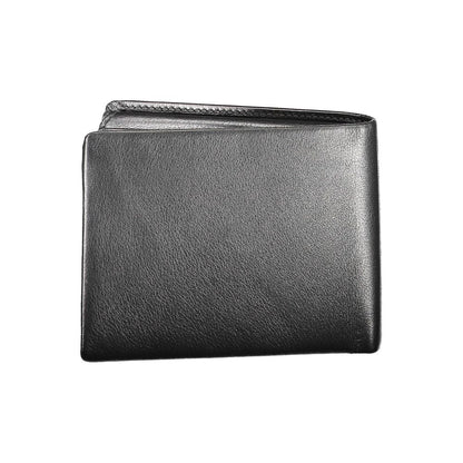 Classic Black Leather Men's Wallet