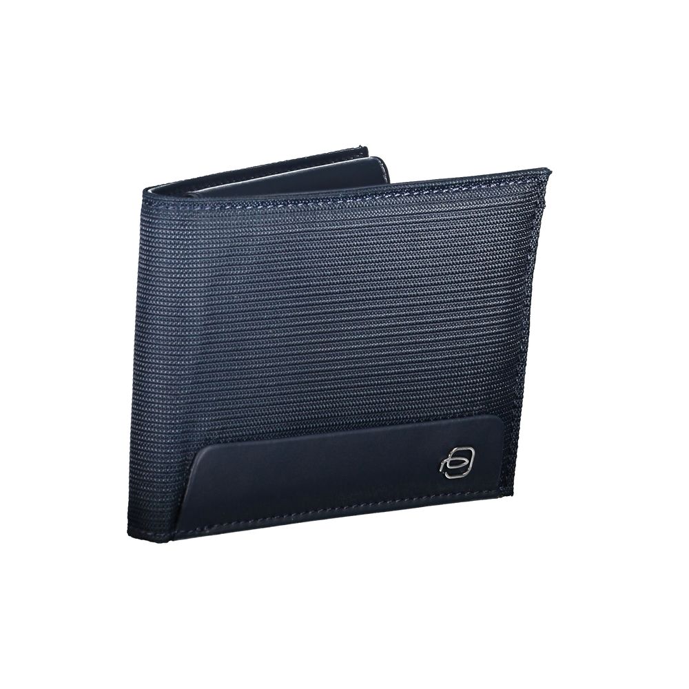 Sophisticated Blue Wallet with RFID Blocking