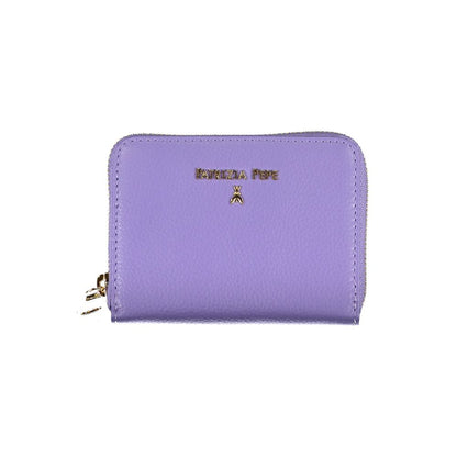 Elegant Purple Polyethylene Wallet