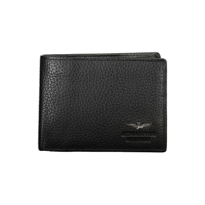 Sleek Dual-Compartment Leather Wallet