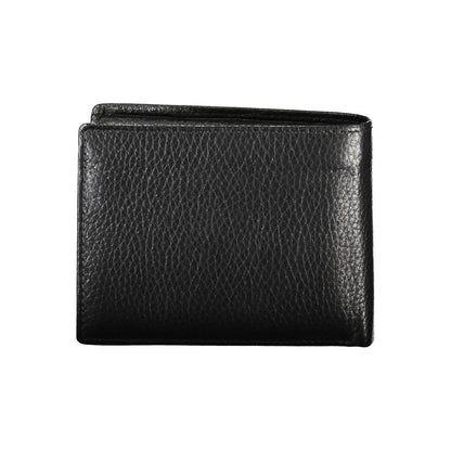 Sleek Dual-Compartment Leather Wallet