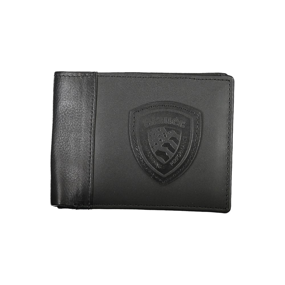 Elegant Dual Compartment Leather Wallet