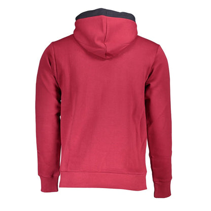 Chic Pink Hooded Fleece Sweatshirt