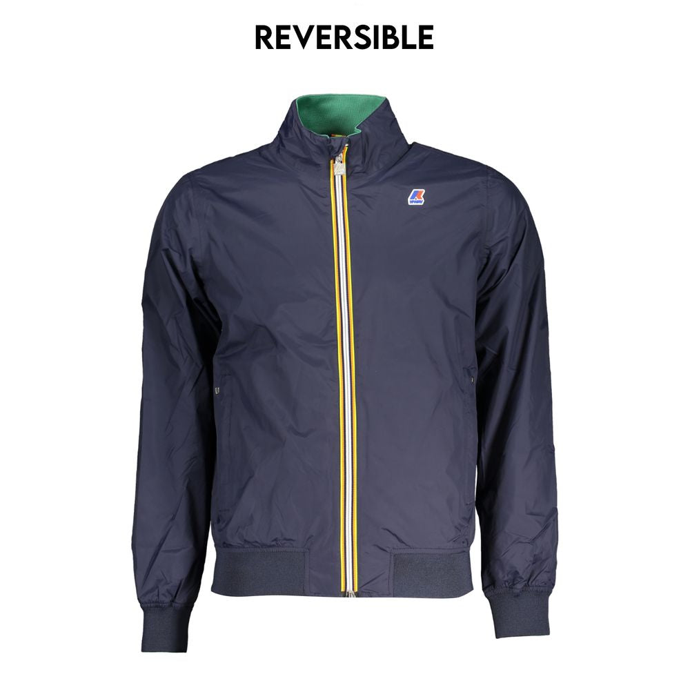 Sleek Waterproof Sports Jacket with Contrast Details