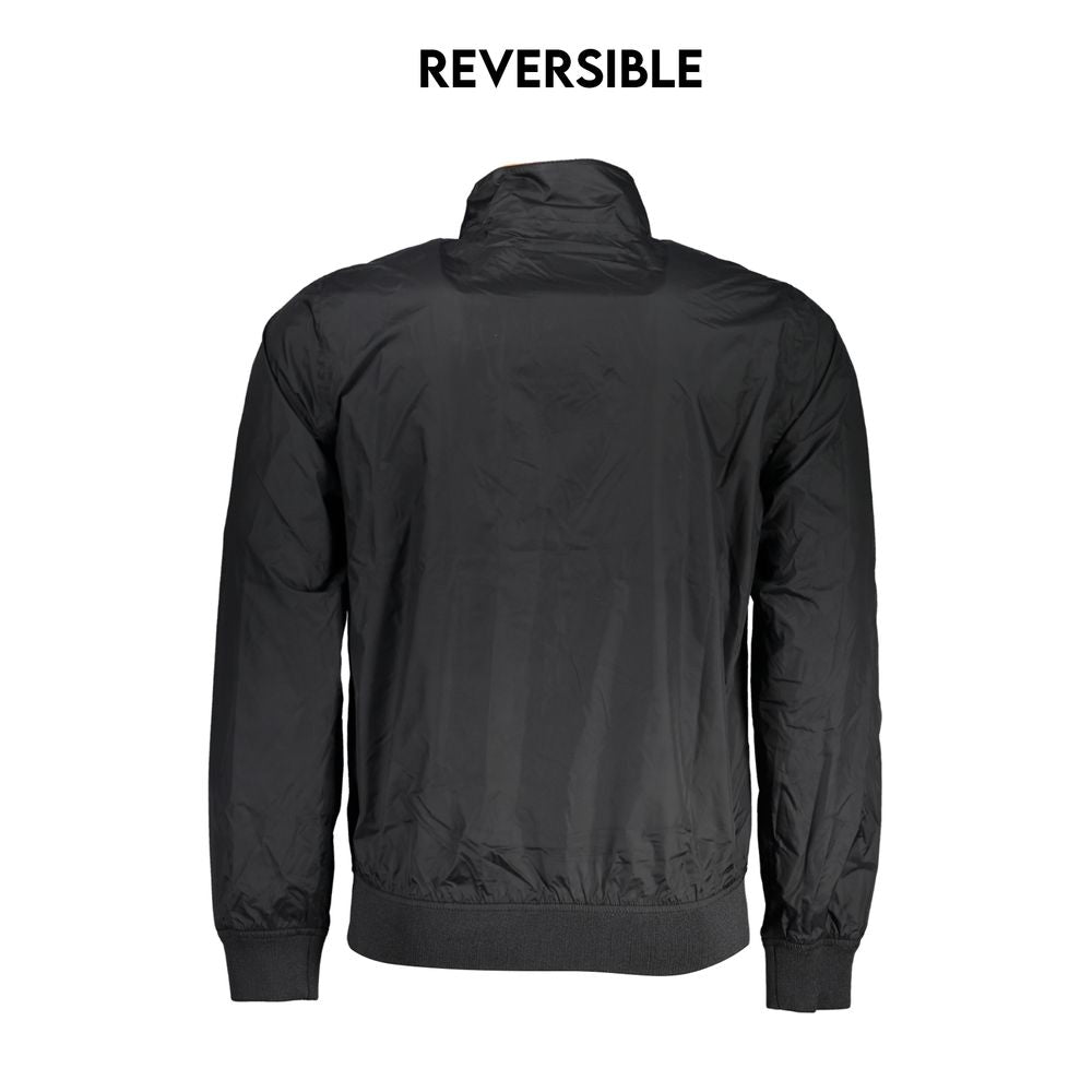 Sleek Waterproof Sports Jacket with Contrast Details