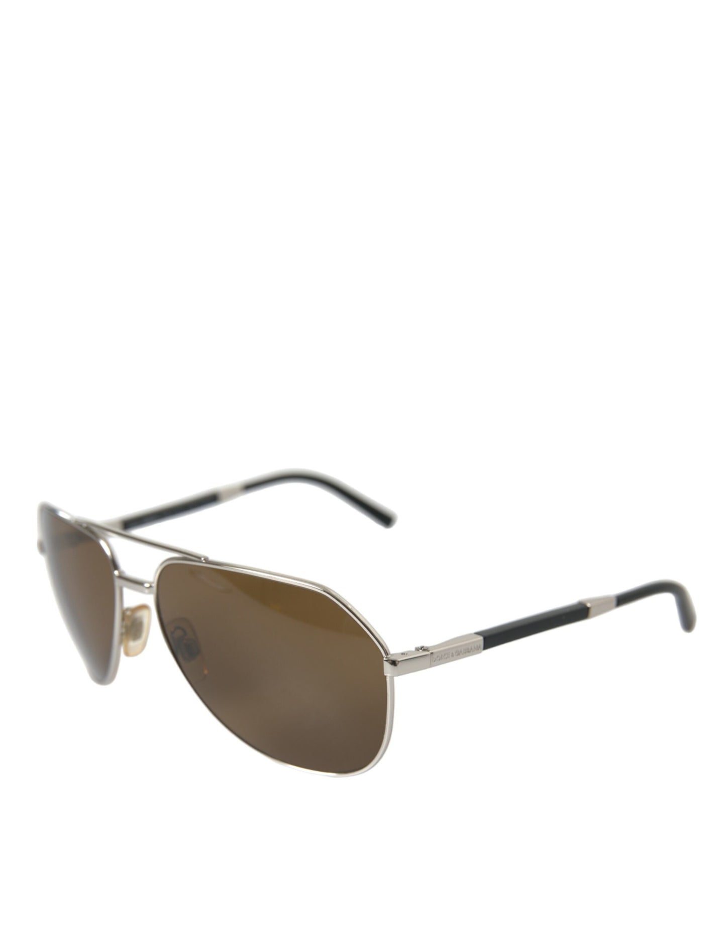 Elegant Silver Full Rim Men's Sunglasses