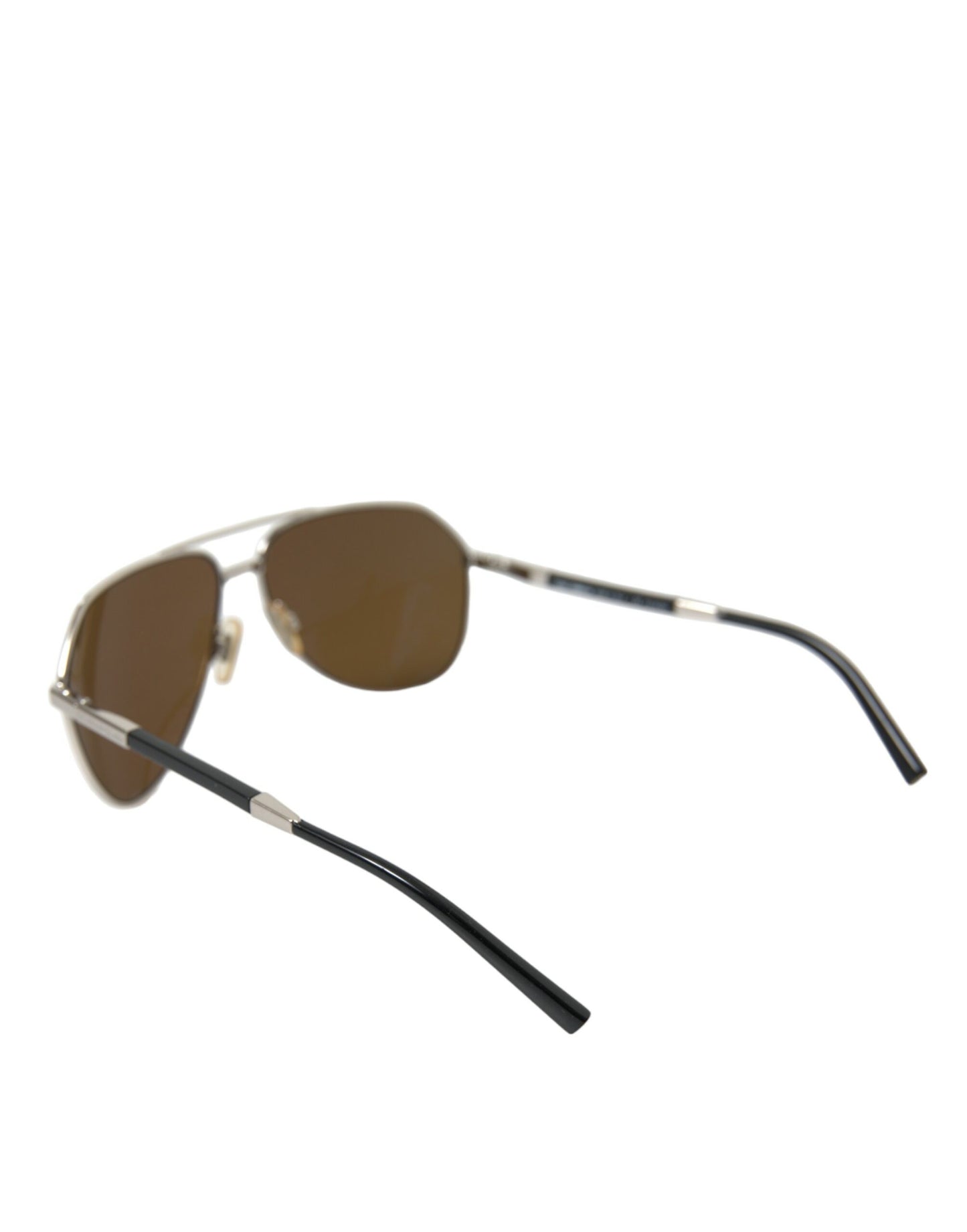 Elegant Silver Full Rim Men's Sunglasses