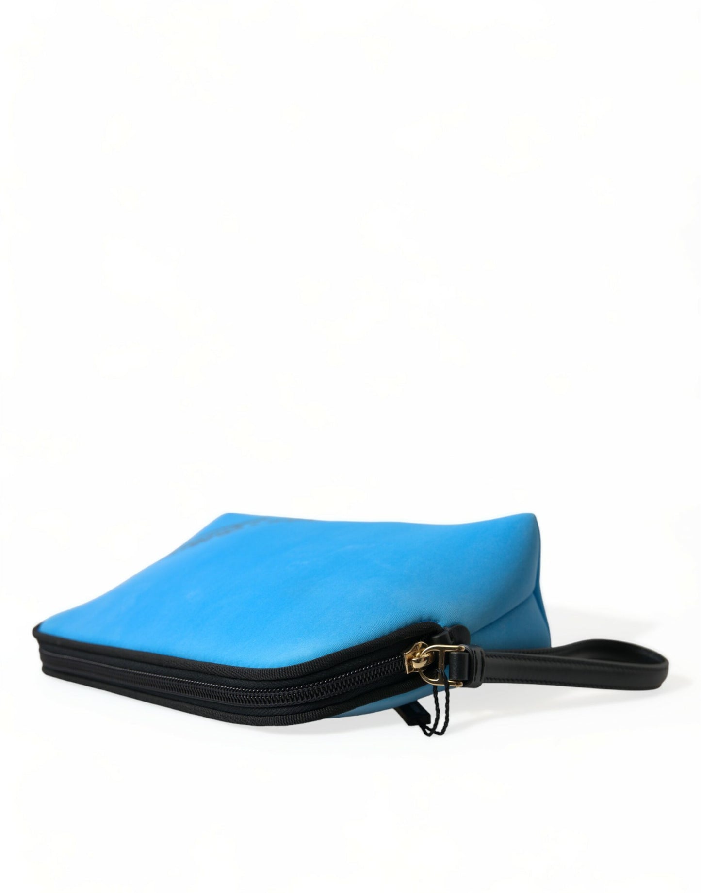 Elegant Blue Hand Pouch with Strap