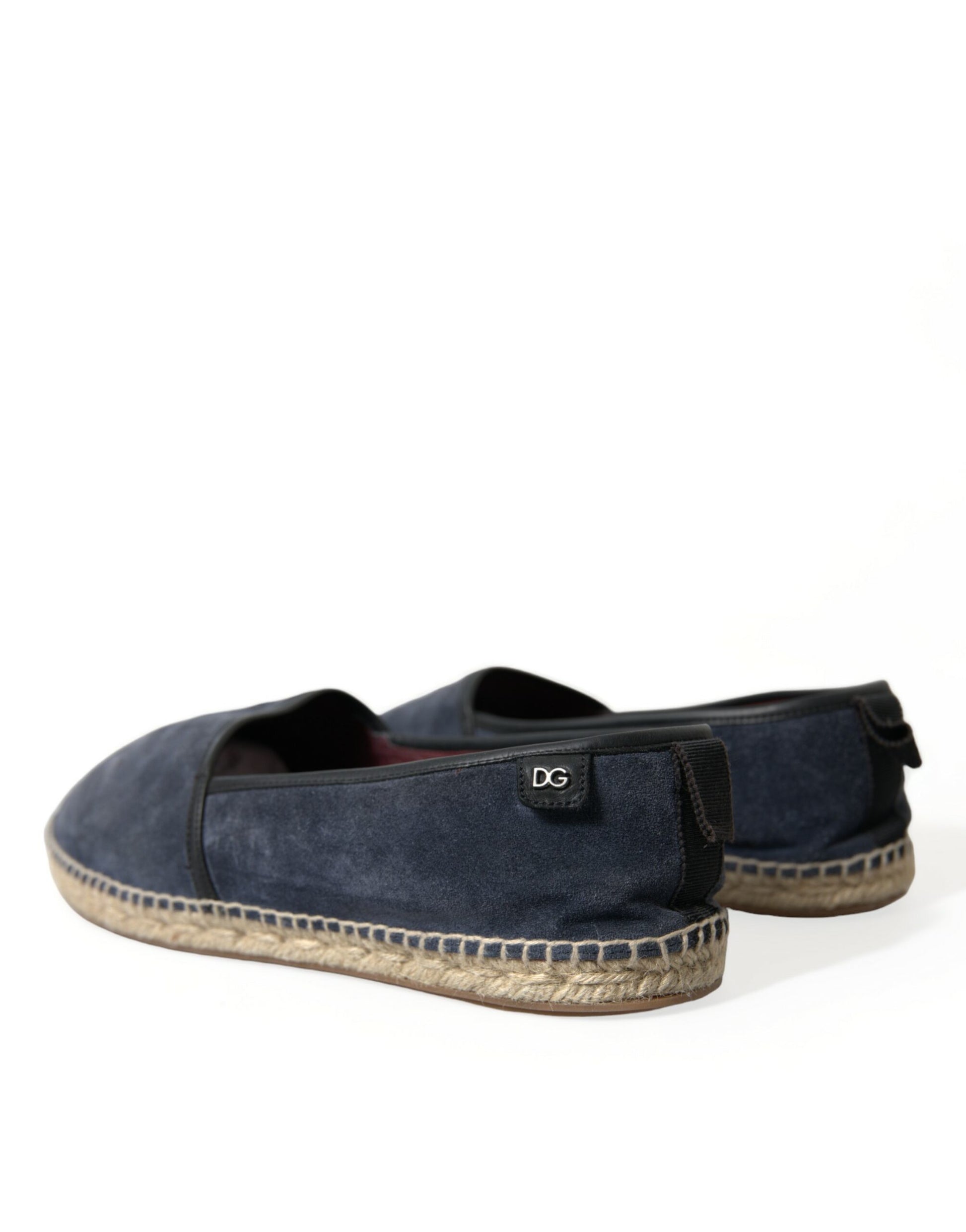 Navy Luxury Suede Espadrilles