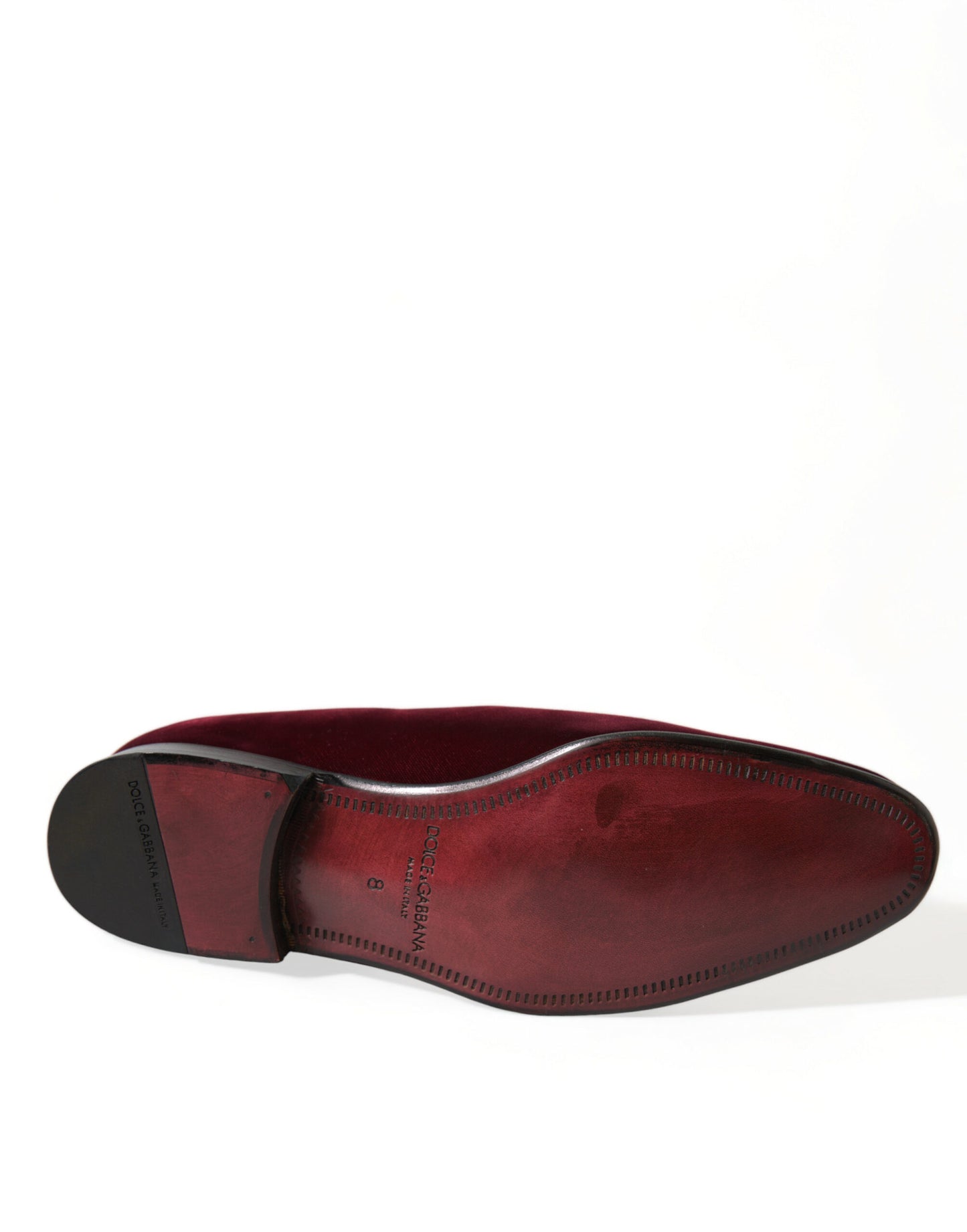 Burgundy Velvet Loafers - Elegance with a Twist