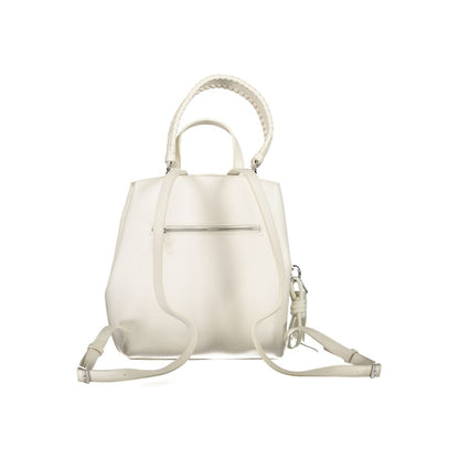 White Polyethylene Backpack