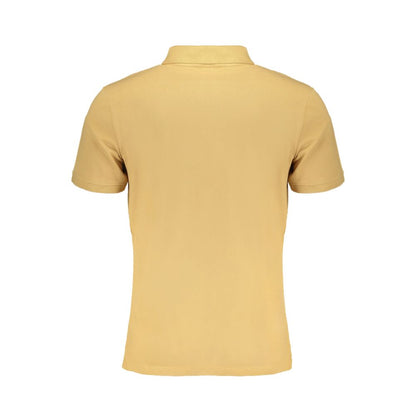 Beige Cotton Polo Shirt