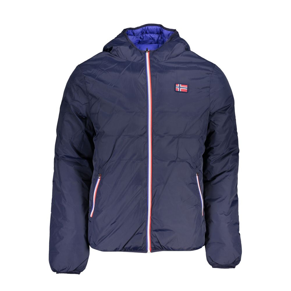 Blue Polyamide Jacket