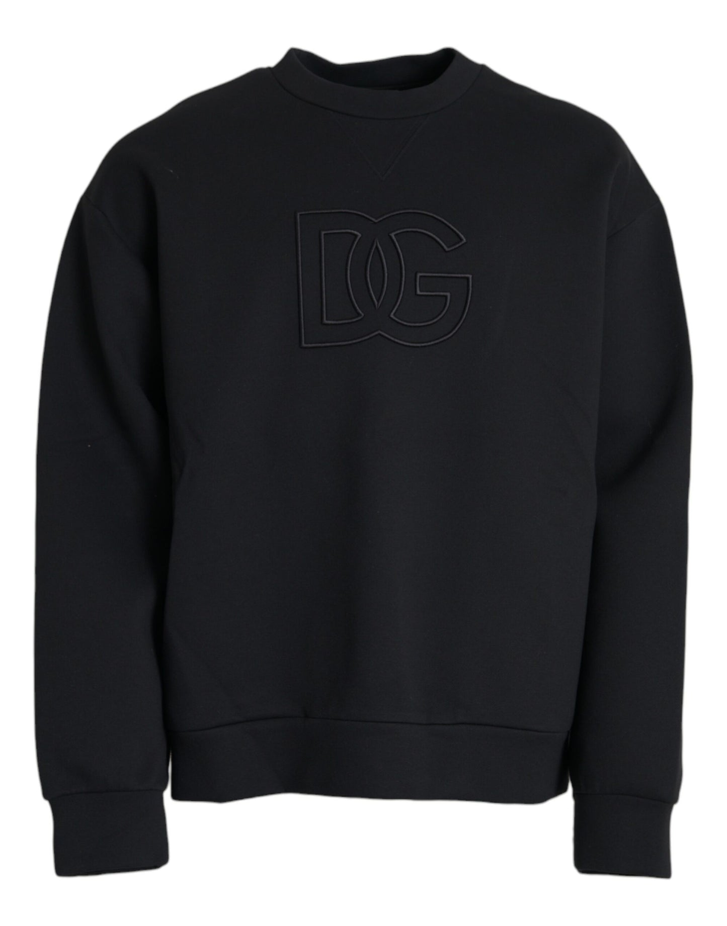 Black DG Logo Pullover Sweatshirt Sweater