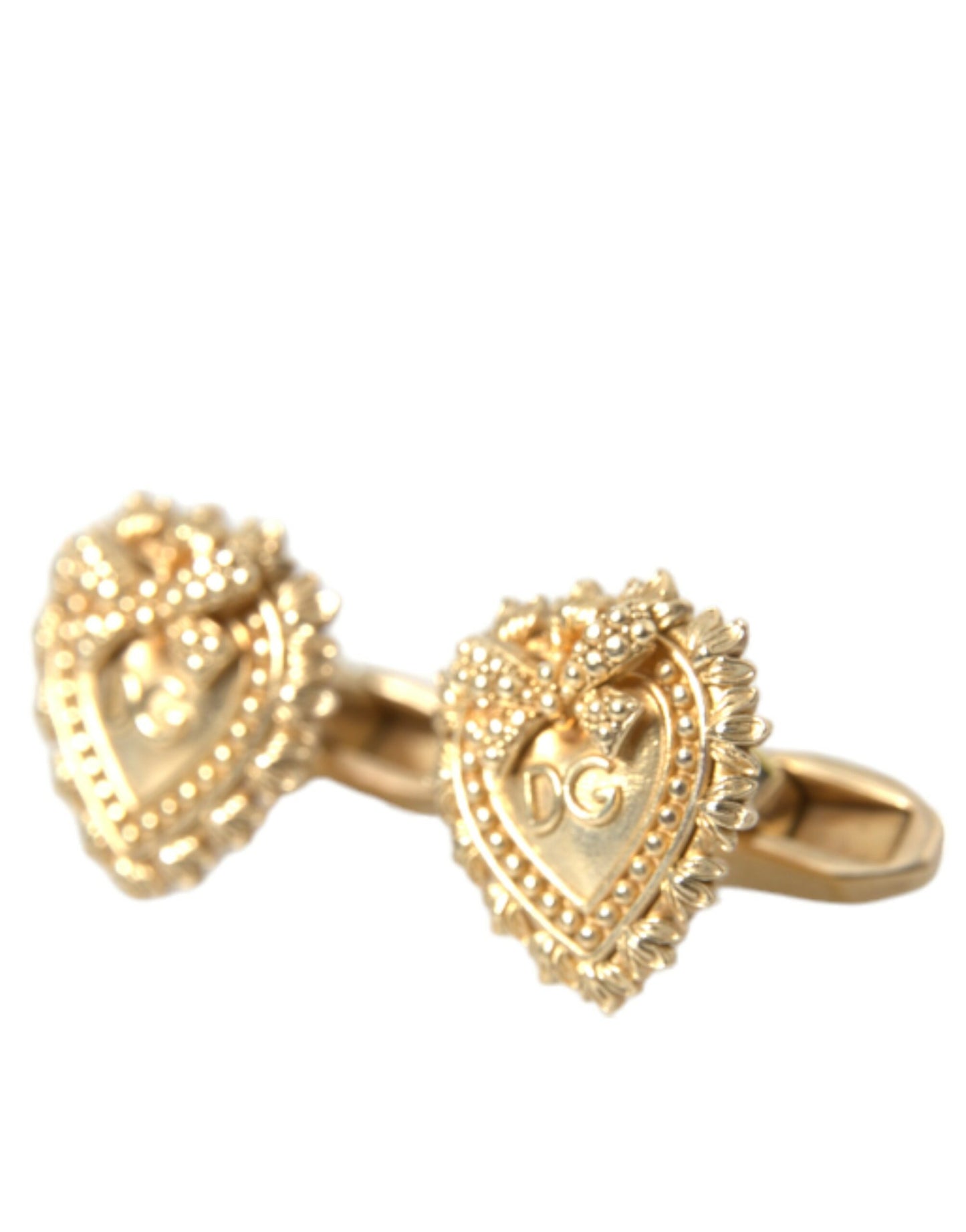 Gold Plated 925 Sterling Silver Devotion Cufflink