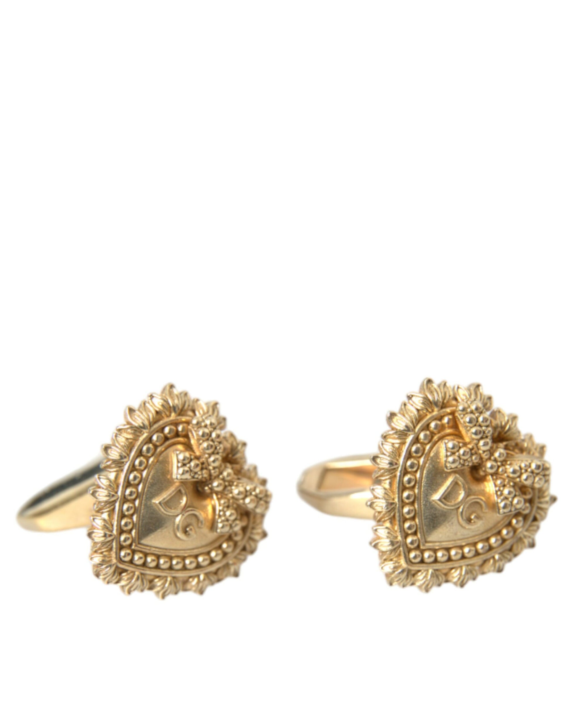 Gold Plated 925 Sterling Silver Devotion Cufflink