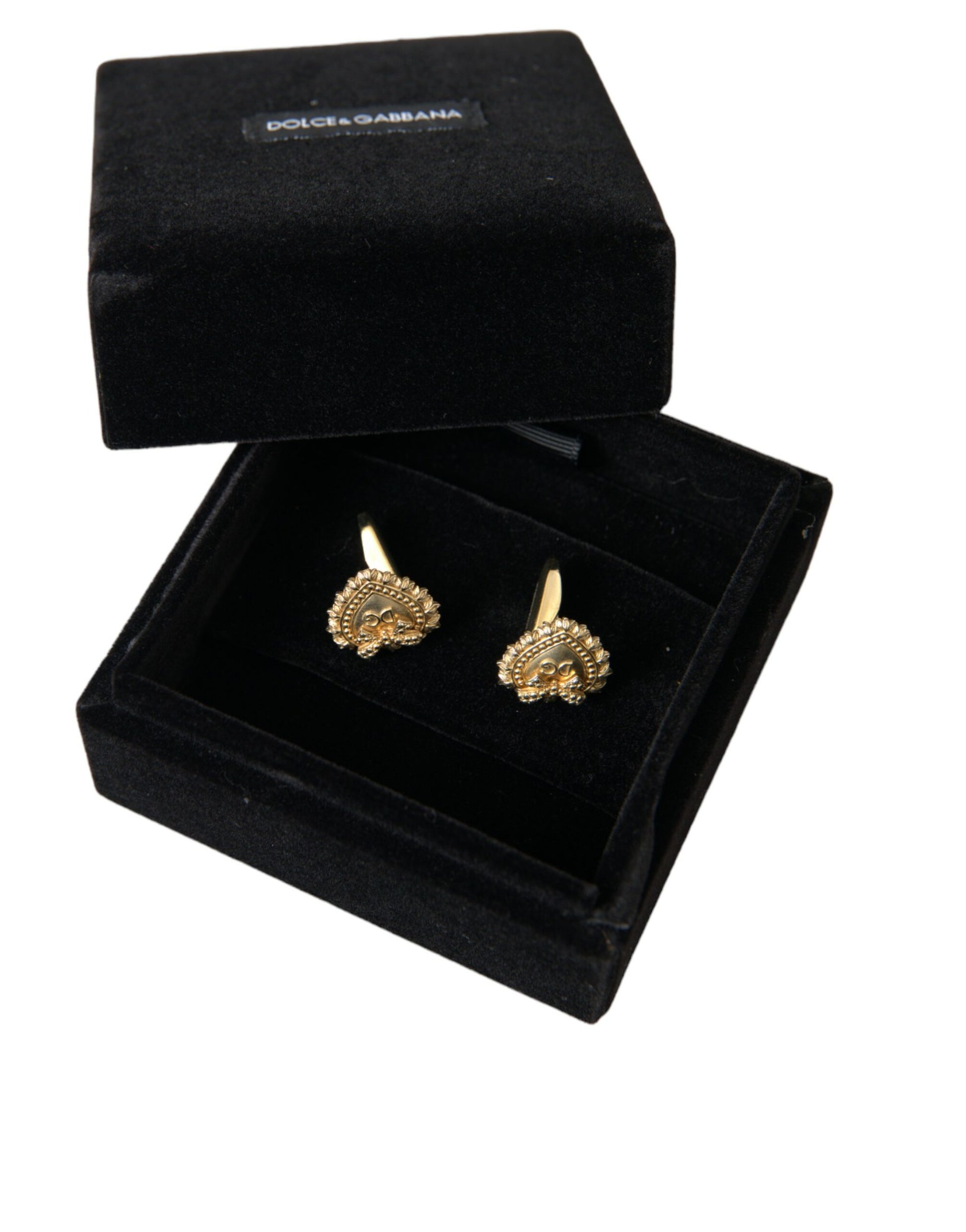 Gold Plated 925 Sterling Silver Devotion Cufflink