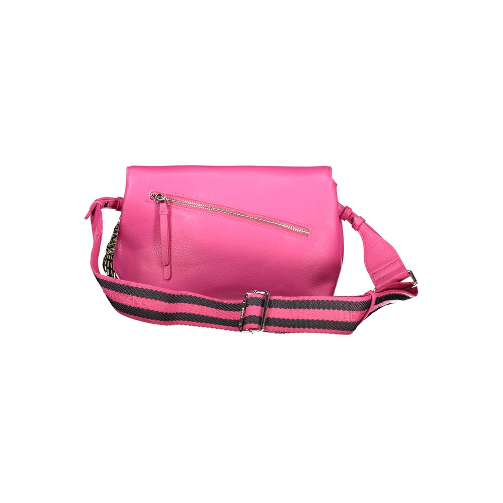 Pink Polyethylene Handbag