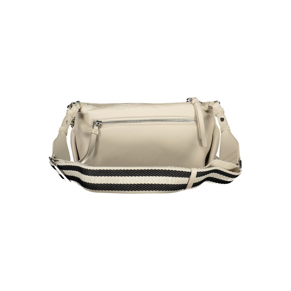 Beige Polyethylene Handbag