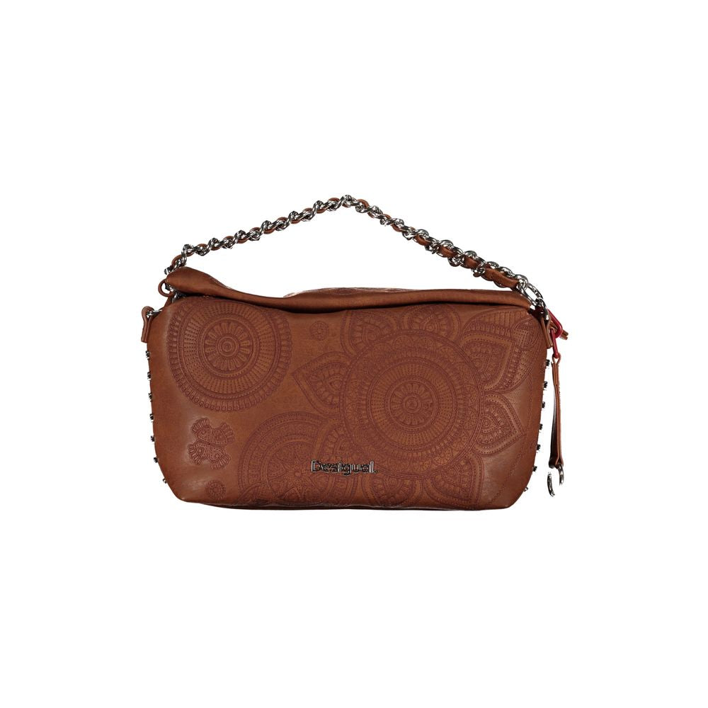 Brown Polyethylene Handbag