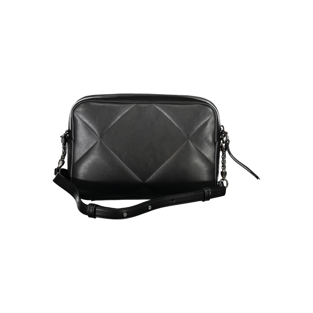 Black Polyester Handbag