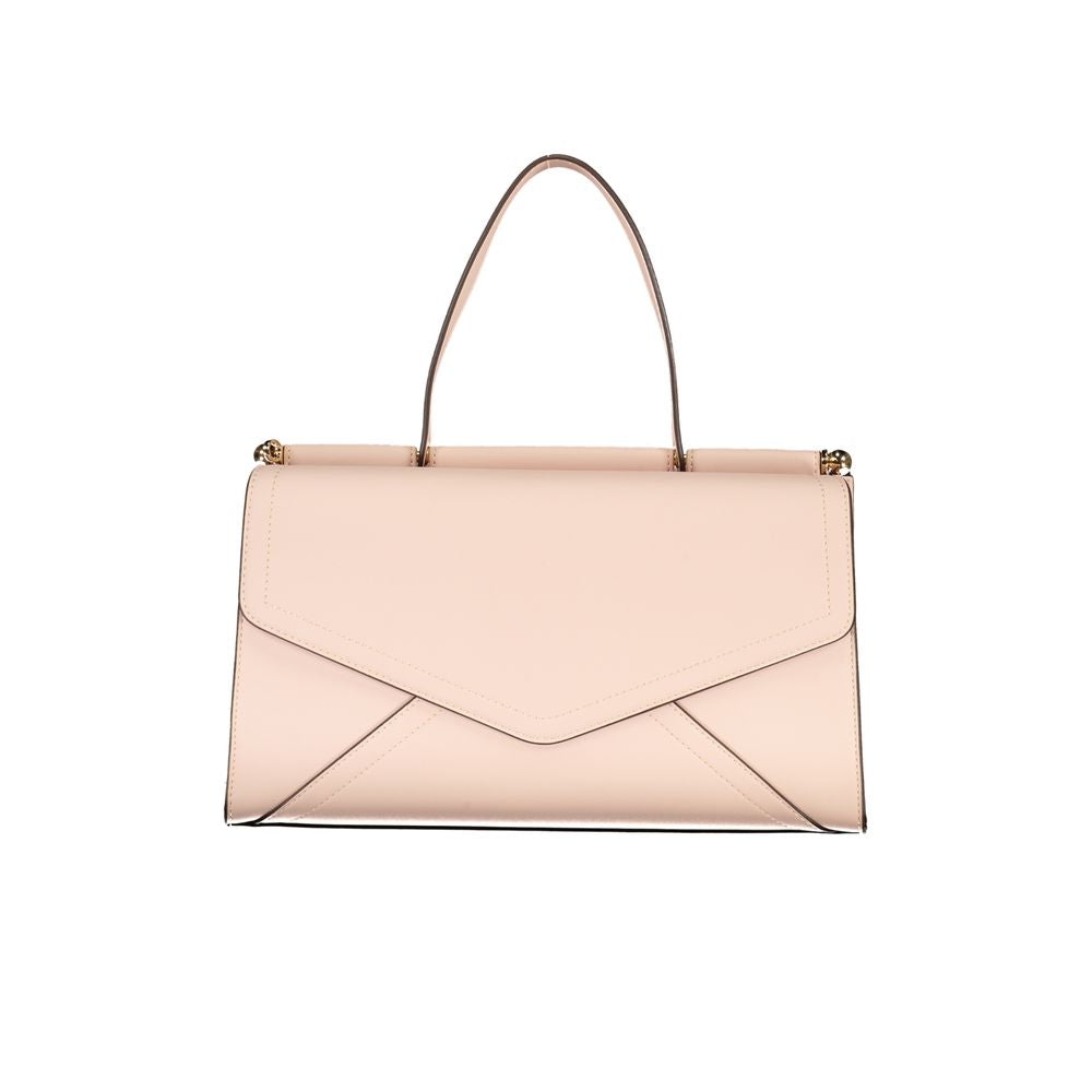 Pink Polyethylene Handbag