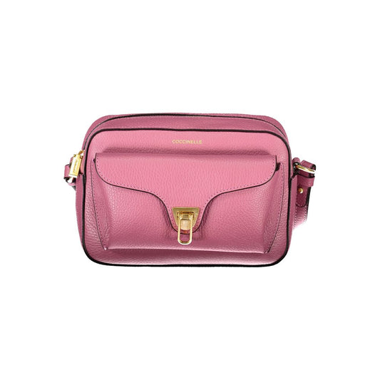 Pink Leather Handbag