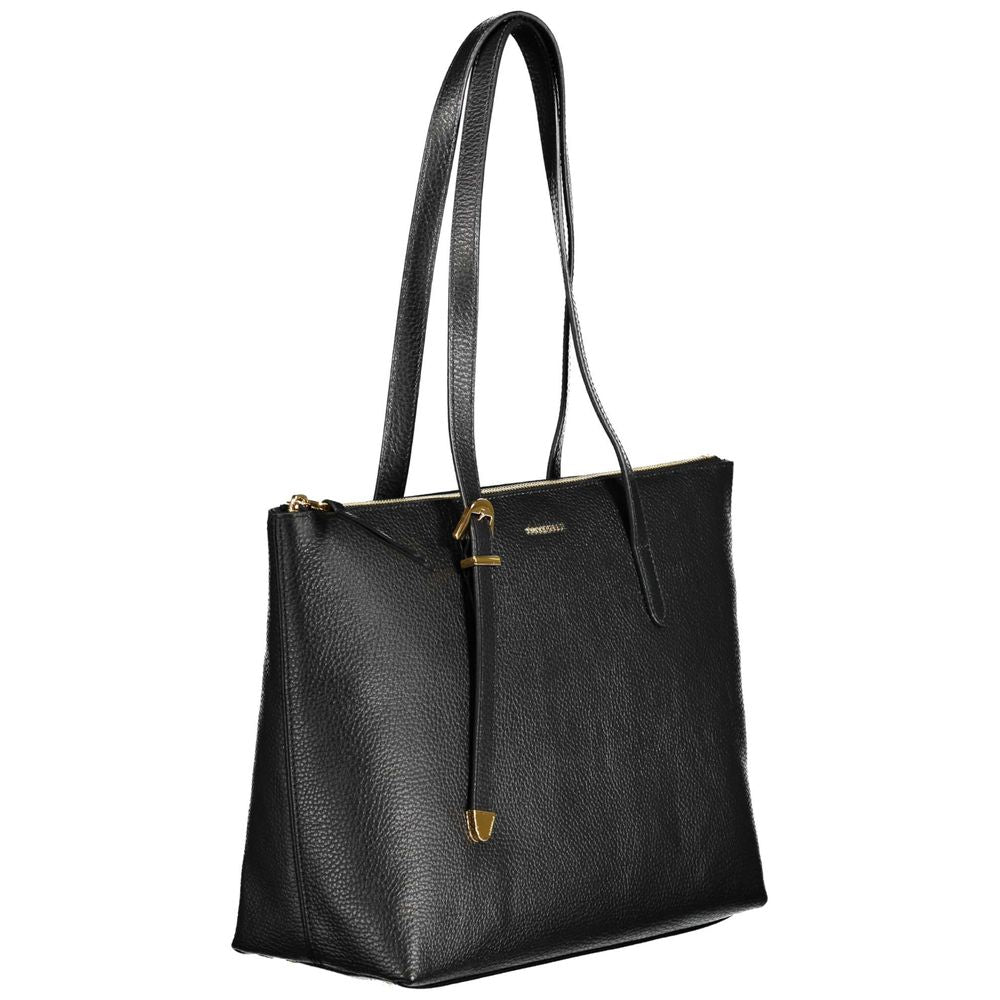 Black Leather Handbag