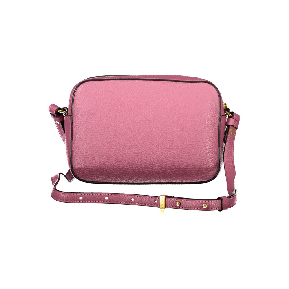 Pink Leather Handbag