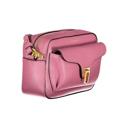 Pink Leather Handbag