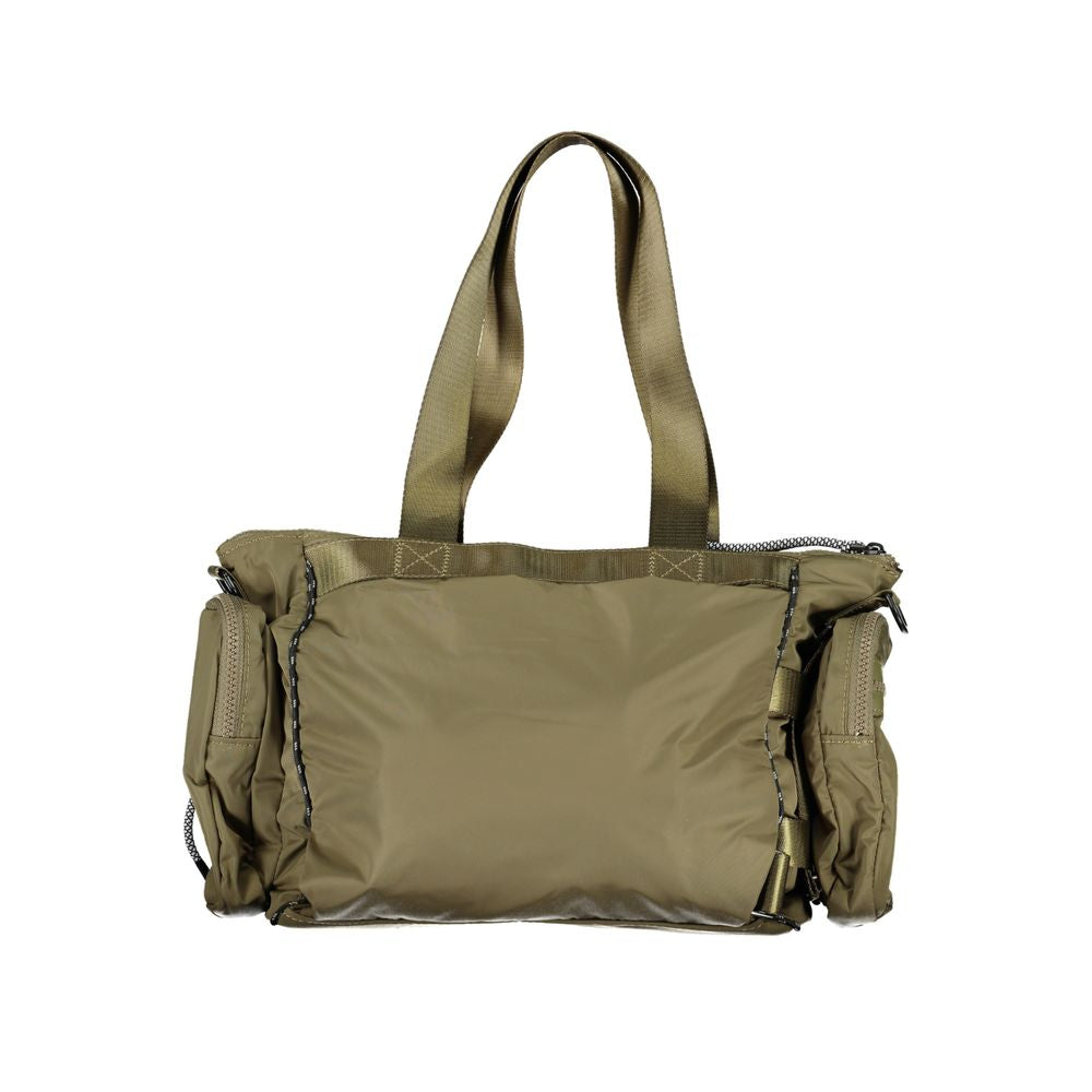 Green Polyester Handbag