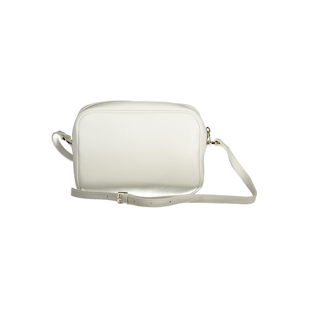 White Leather Handbag